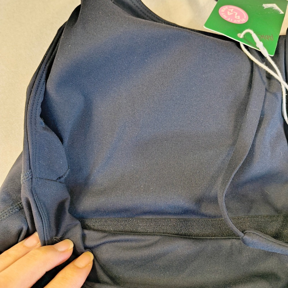 Halara‎ Active Dress Women's 1X Black Built In Shorts Plus Size Tennis Workout - Picture 5 of 10